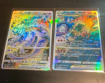 Charizard Mewtwo Vstar Universum Set Pikachu Gx Ex Vmax V Vstar Pokémon Karte Orica Pikachu Pokemon nach Maß