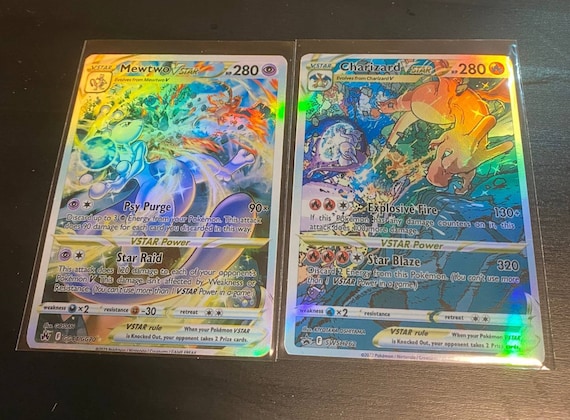 Charizard Mewtwo Vstar Universe Set Pikachu Gx Ex Vmax V