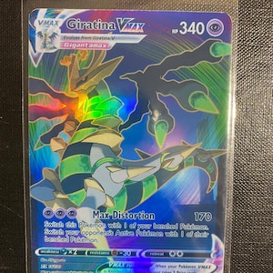 Palkia dialga giratina vstar gx ex vmax v Pokémon kaart Orica holografische Pikachu Pokemon op maat gemaakt