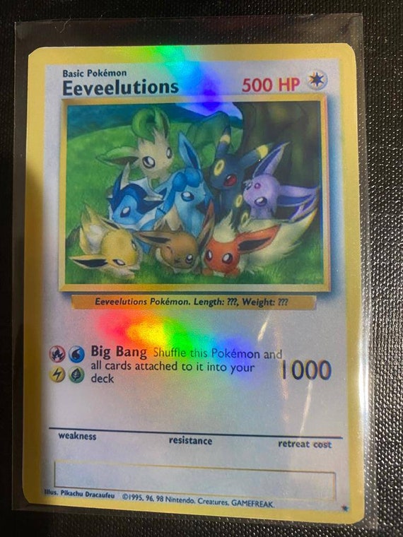 Evolve Eevee into Epseon, Umbreon, Jolteon, Flareon or Vaporeon