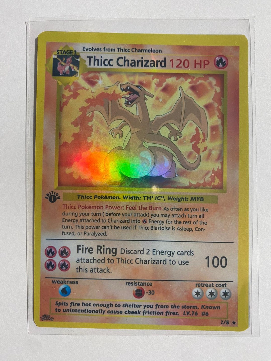 Thicc Aerodactyl Charizard Gx Ex Vmax V Pokémon Card Orica 