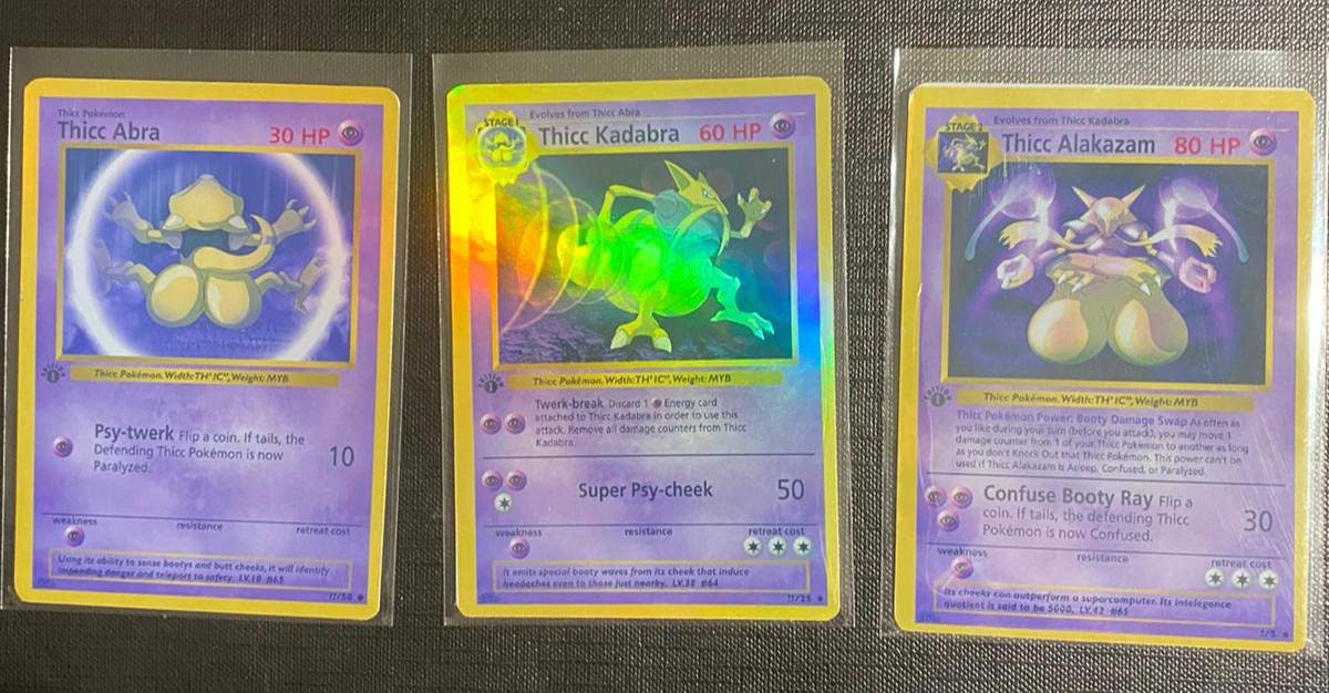 Pokemon Card Abra Kadabra Alakazam ex 253 254 326/190 sv4a Shiny