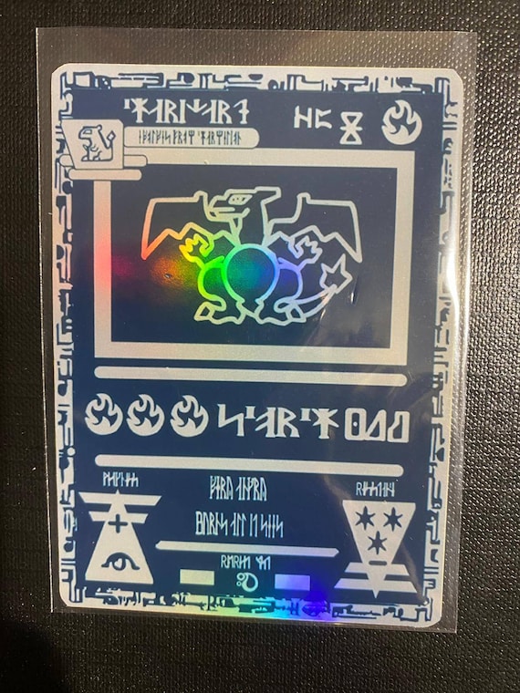Deoxys gx Charizard gx ex vmax v Pokémon card Orica holographic Pikachu  Pokemon celestial lights custom made