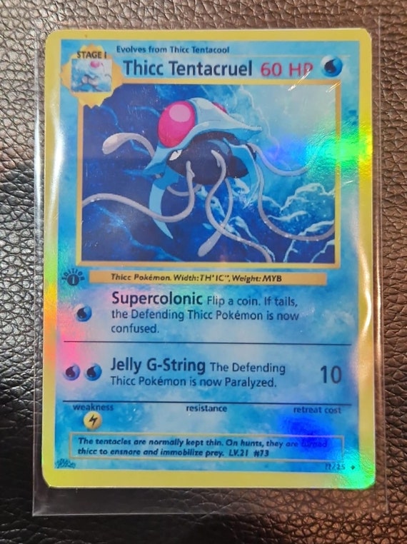 Rick Astley Rick Roll Rickroll Gx Ex Vmax V Pokémon Card Orica