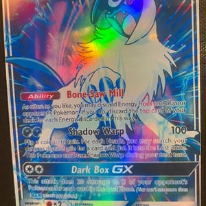 Absol gx ex vmax v Pokémon carte Orica holographique Pikachu Pokemon lumières célestes sur mesure