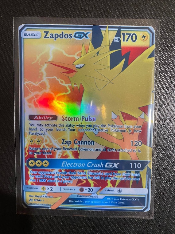 Gengar gx shiny Charizard gx ex vmax v Pokémon card Orica holographic  Pikachu Pokemon celestial lights custom made