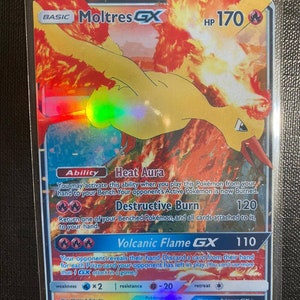 Bundle Moltres Zapdos Articuno Pokemon Card GB Sprite Art Gx 