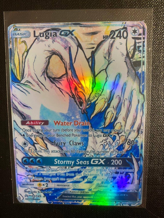 Shadow Charizard Gx Custom Pokemon Card Hand Made Proxy Premium Quality