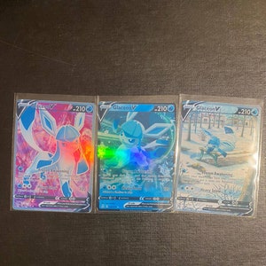 Glaceon Eeveelutions flareon jolteon vaporeon umbreon espeon sylveon Charizard gx ex vmax v vstar kaart Orica Pikachu Pokemon