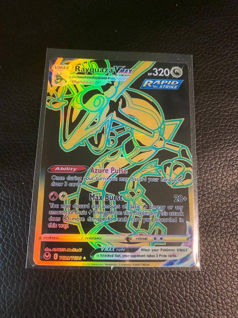 Rayquaza GX EX M MEGA Pokemon Orica Custom Card Shadow Vmax -  Israel