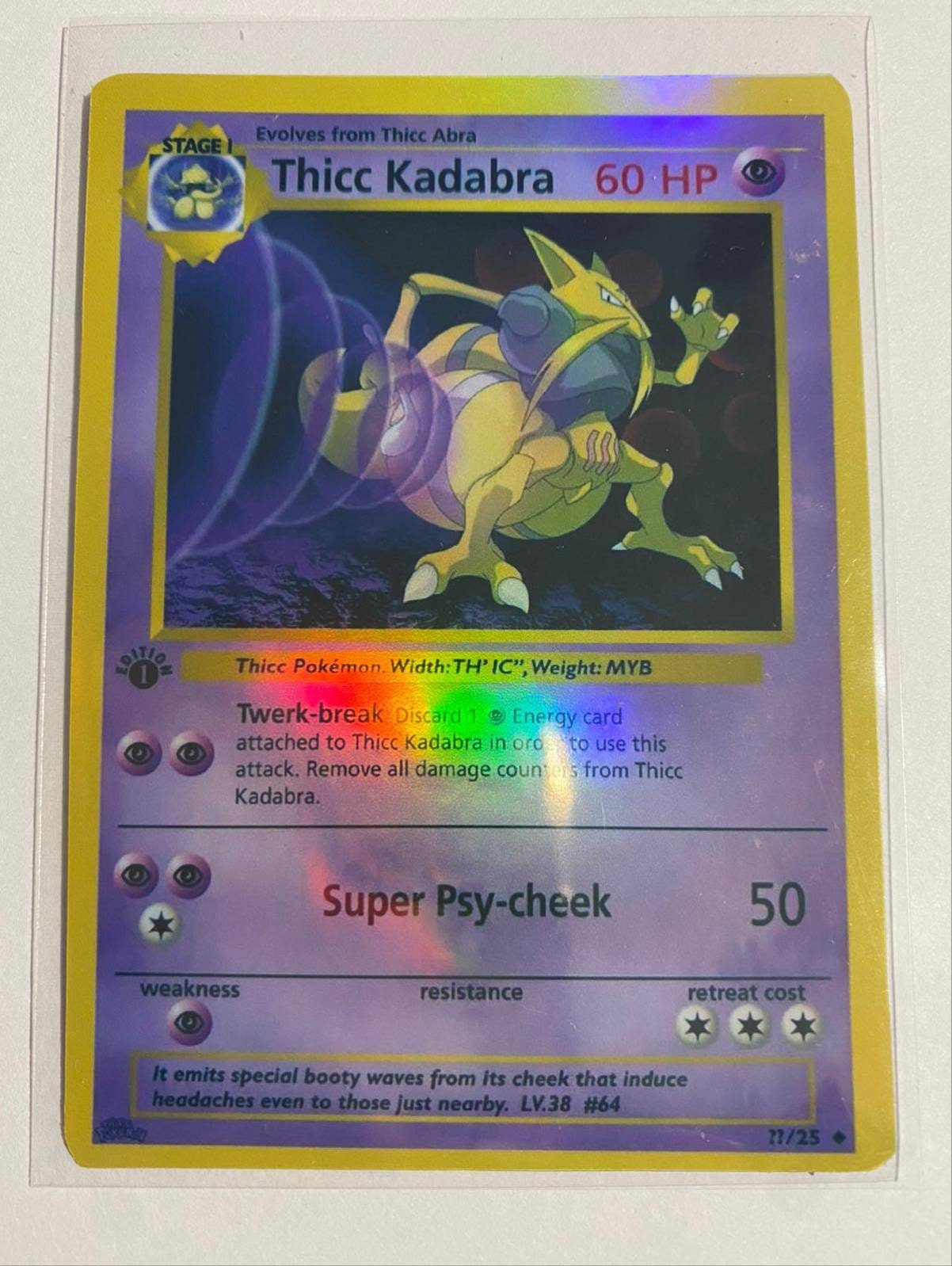 Pokemon Card Abra Kadabra Alakazam ex 253 254 326/190 sv4a Shiny