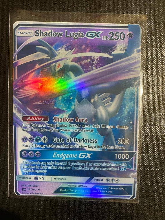 Palkia dialga giratina vstar gx ex vmax v Pokémon card Orica holographic  Pikachu Pokemon custom made