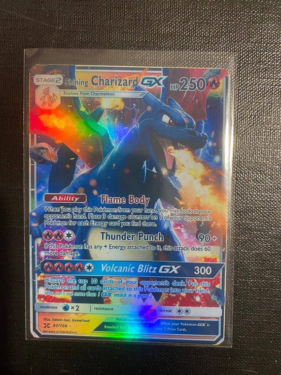 Shadow Lugia gx charizard gx ex vmax v Pokémon card Orica -  Portugal