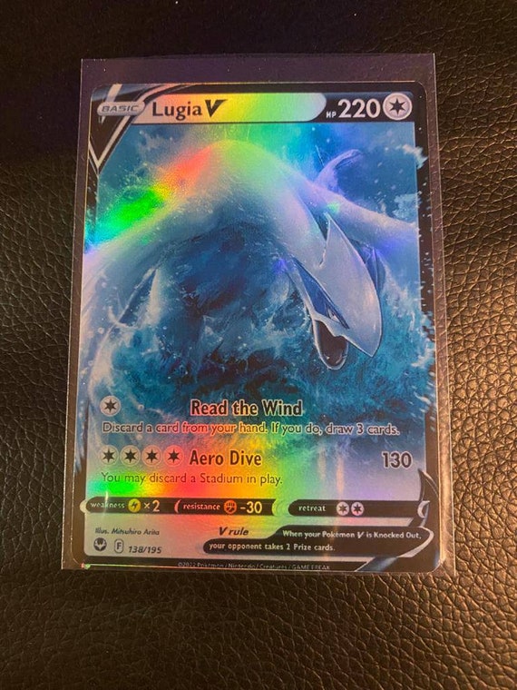 Shadow Lugia ho oh gx charizard gx ex vmax v Pokémon card Orica holographic  Pikachu Pokemon celestial lights custom made