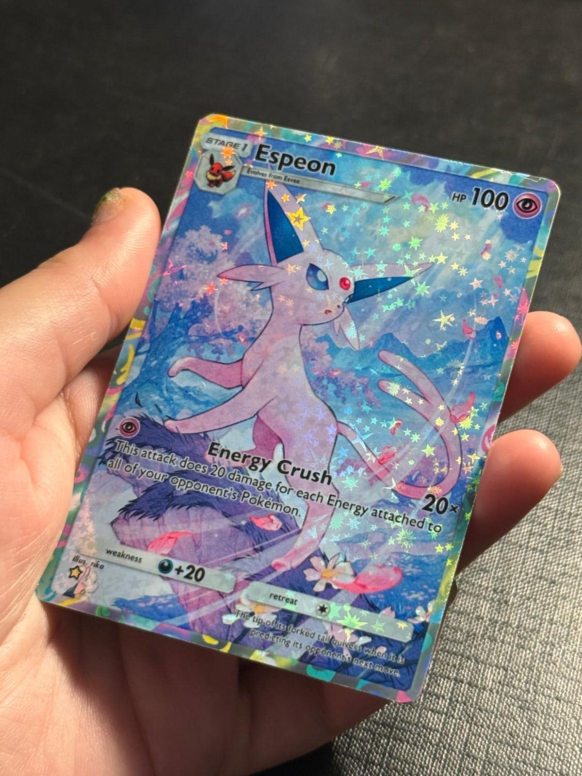 エーフィ EX TCG GX EX VMAX V カード オリカ ホログラフィック