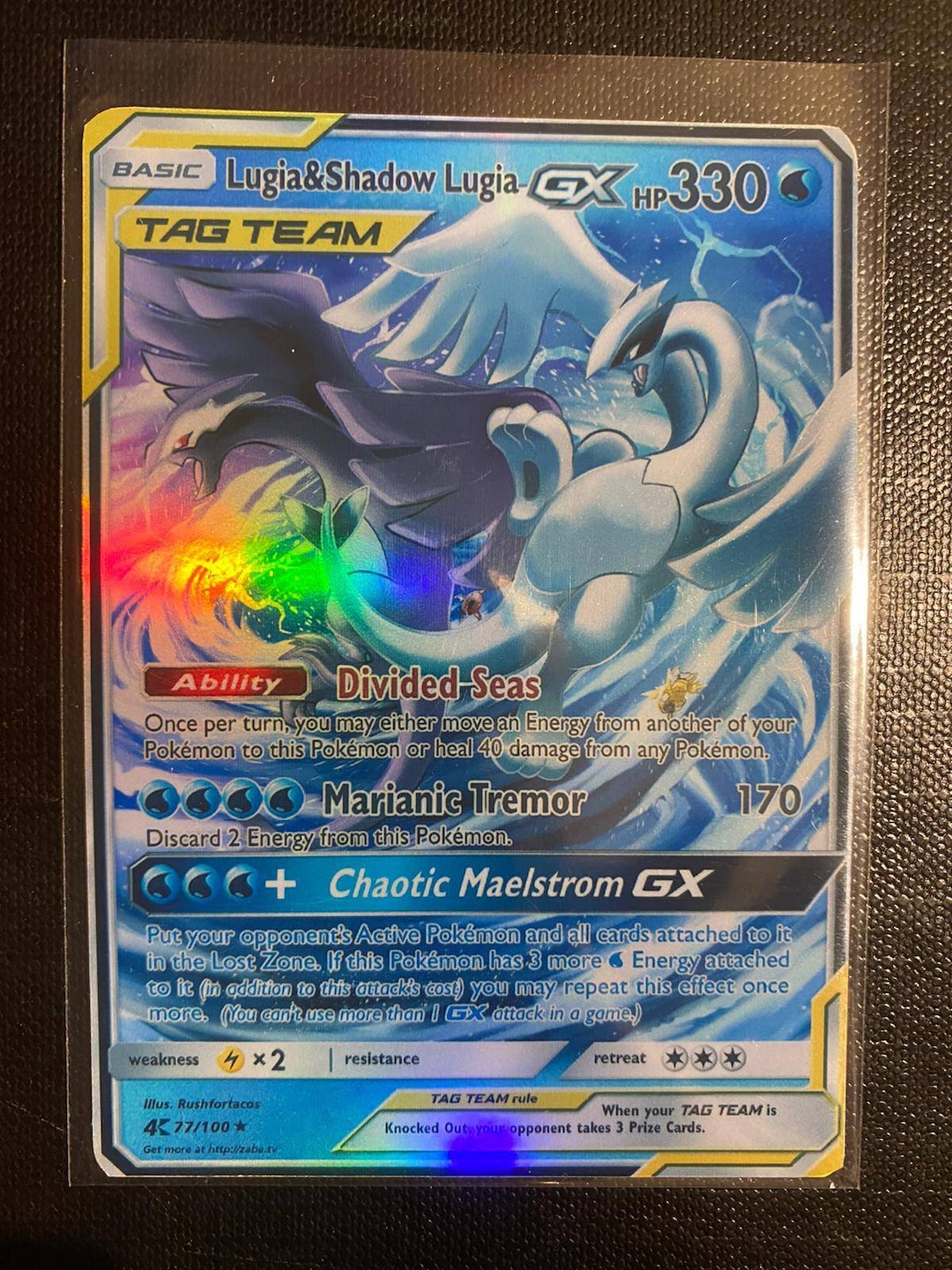 Palkia dialga giratina vstar gx ex vmax v Pokémon card Orica holographic  Pikachu Pokemon custom made