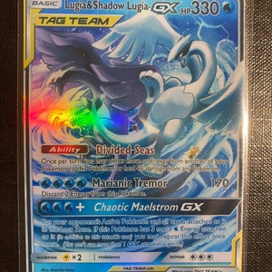 Shadow Lugia gx charizard gx ex vmax v Pokémon card Orica holographic Pikachu Pokemon celestial lights custom made