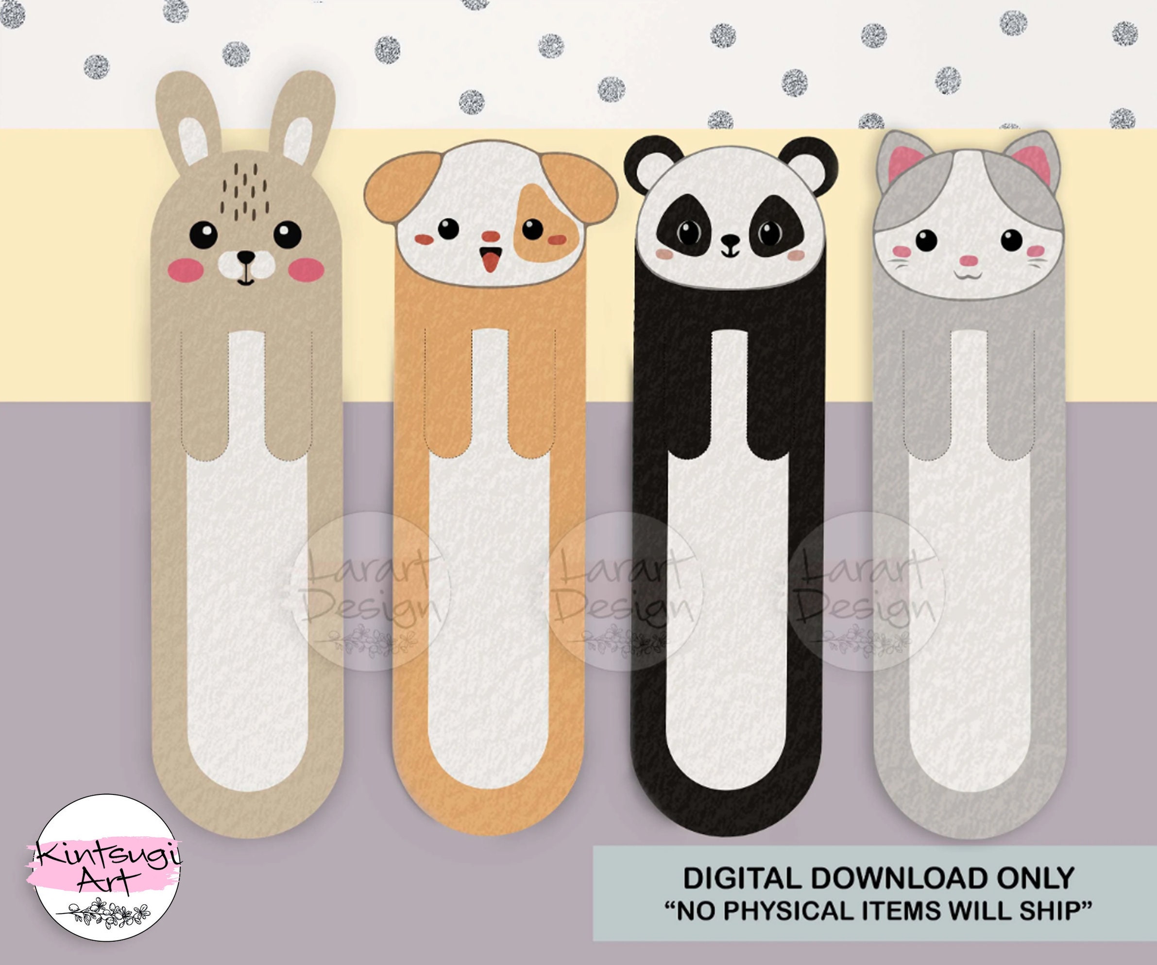 Printable Bookmarks Template, Printable Bookmarks, Bookmarks, Digital ...