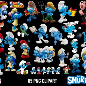 smurfs, PNG, smurfs clipart, download instantâneo, para impressão, imagens, png, fundos transparentes, download instantâneo, imagens