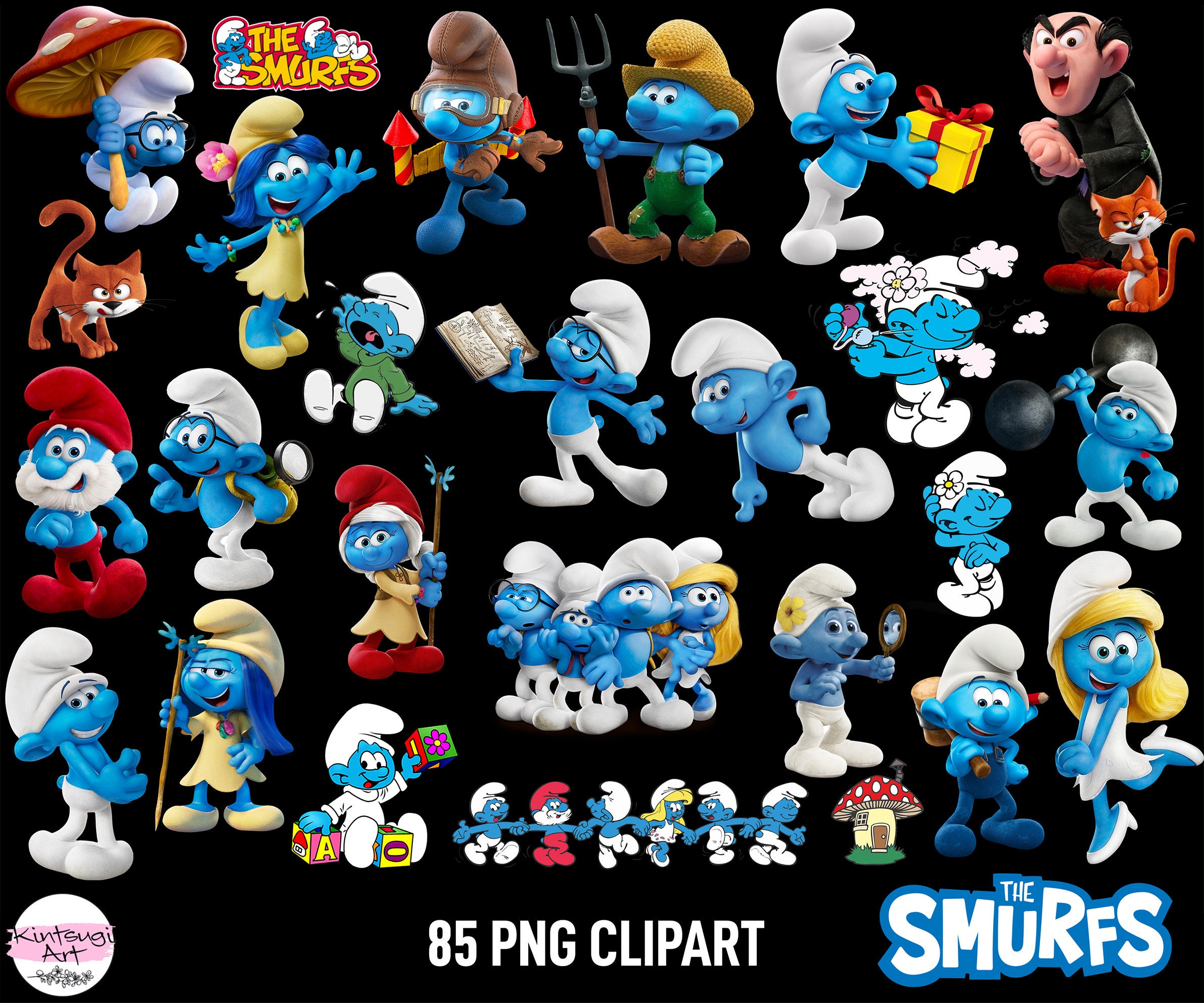 Pin en LOS PITUFOS / THE SMURFS CAKETOPPERS KEEPSAKES