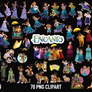 En-can-to Png, Clipart, Descarga instantánea, Mirabel, imprimible, imágenes, Fondos transparentes, Descarga instantánea, paquete, Madrigal