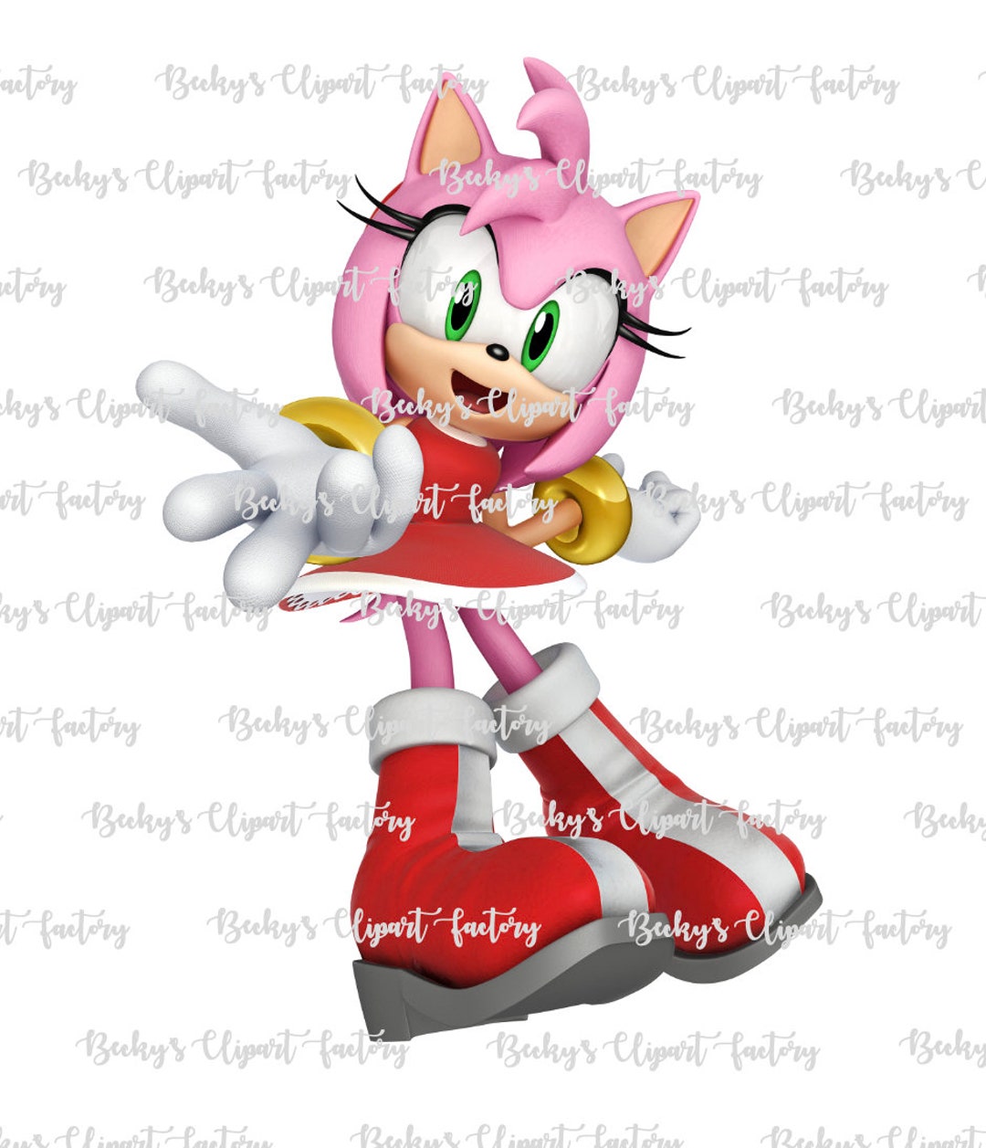 Foto Amy Rose Sonic 2 PNG - Arquivos e Vetores em alta resolução