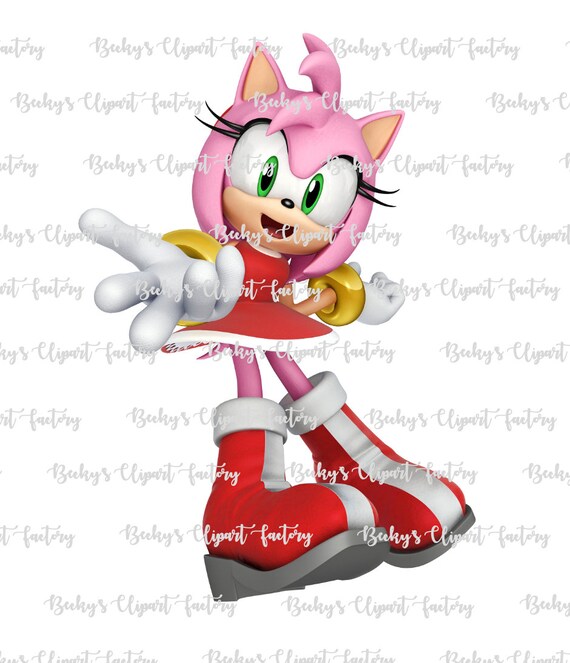 Download Sonic The Hedgehog Clipart Amy Rose - Sonic The Hedgehog 4 Amy PNG  Image with No Background 