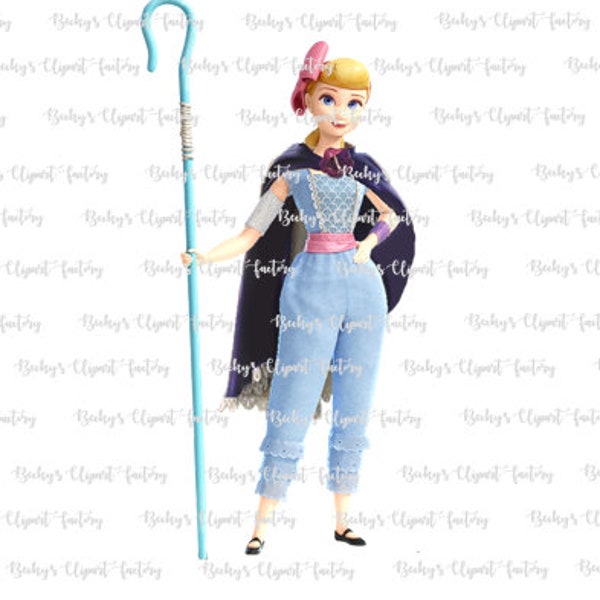 Toy Story Bo Peep 1 clipart image png for printer