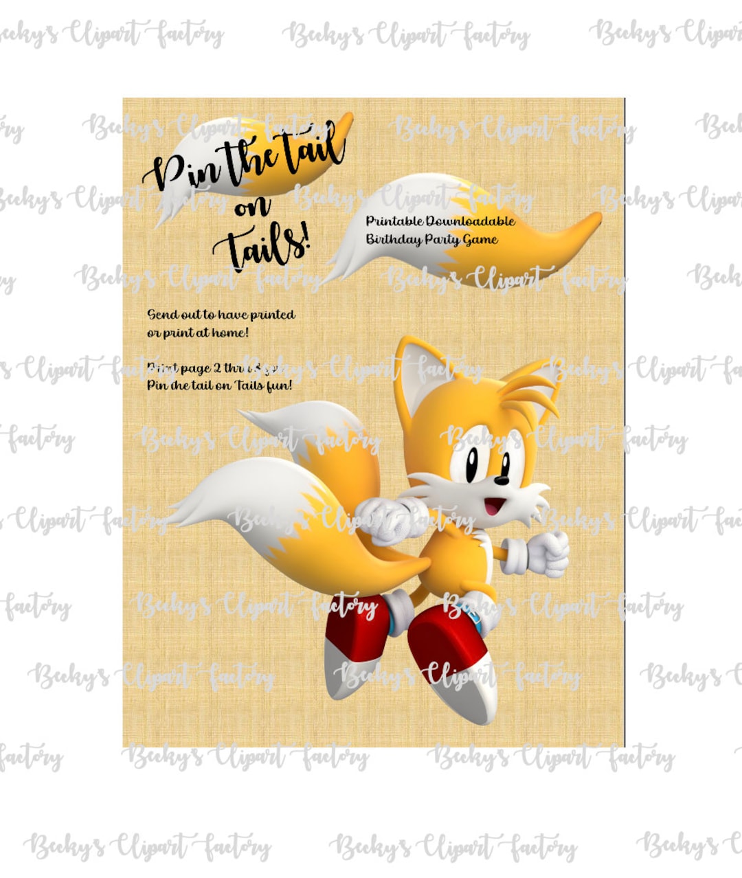 Cute baby tails from sonic the hedgehog