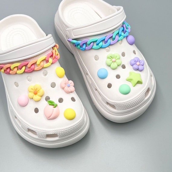 Cute Cartoon Shoe Charms Candy Color Shoe Charms Handmade - Etsy