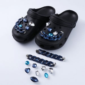 Shoe Charms For Crocs Charms Jewels For Shoes Designer Cute Jibbitz  Rhinestone Clog Sandals Decoration Fashion Bling Diamond Crocs Charms  Accessories For Women Girls Kids Teens 17pcs: Buy Online at Best Price