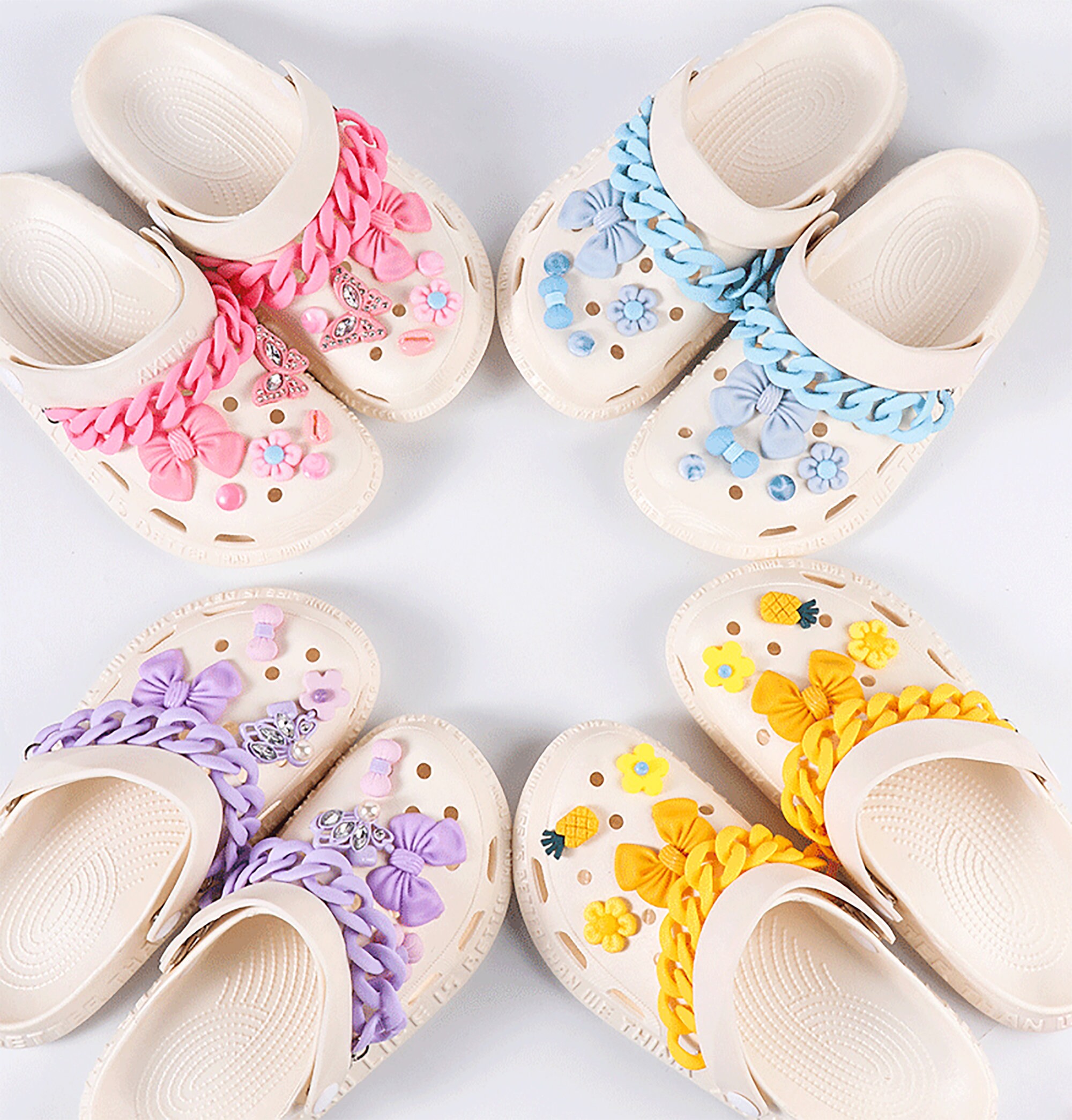 Shoes Buckle Decorations For Croc Shoes Shoes Charms Shoes Chain Decor Shell