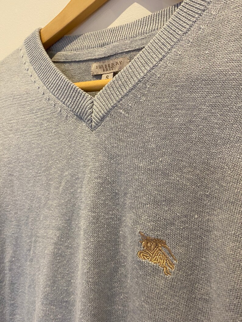vintage burberry sweater