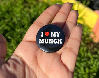 i <3 my munch pin