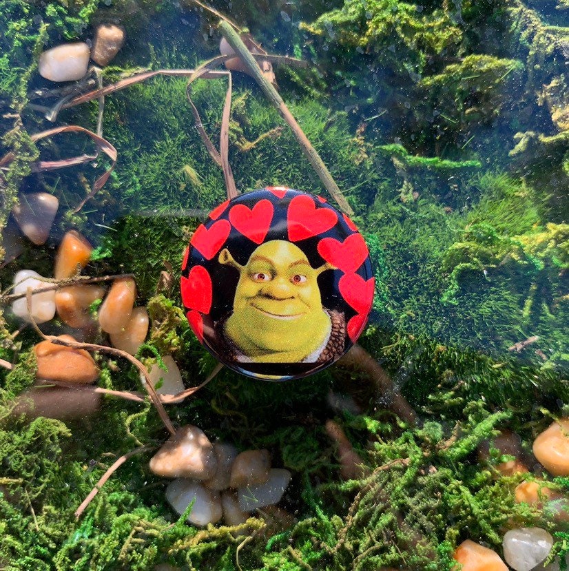 Sad shrek  Pin for Sale by royalbaby