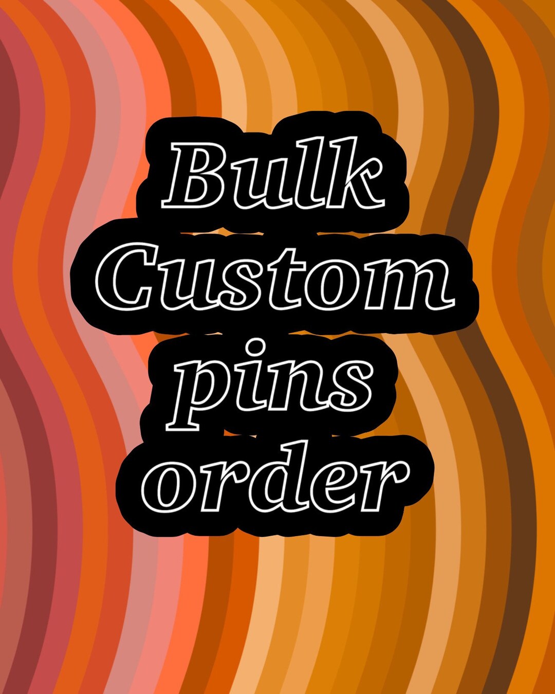 Bulk Custom Pins Order Etsy