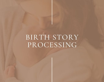 Birth Story Processing Story Telling Digital Download Guide for Emotional Healing After Childbirth/Pregnancy