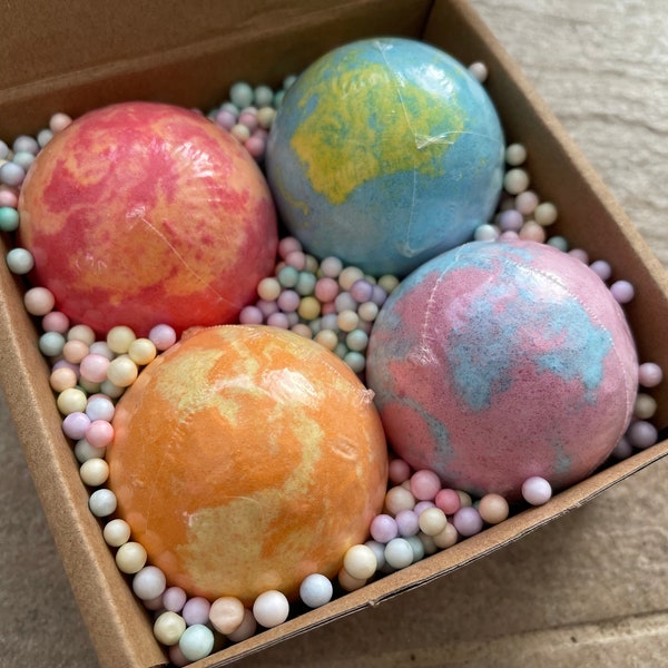 Bath bombs gift set | Easter Gift | handmade bath accessory |birthday gift for her |Christmas Gift | Gift for him | Wedding gift|Relax Spa