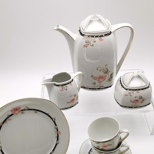 Winterling Kaffeeservice Vintage | Porzellan Service für 4 Personen | Guter Zustand
