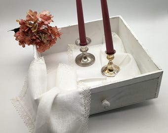 2 candle holders | candlesticks | vintage | silver-colored | classic table decoration | shabby chic | country house