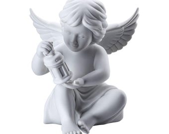 Rosenthal Angel | Porcelain Angel | 10.5 cm | White | Decorative Figurine | Christmas Decoration | Gift Idea
