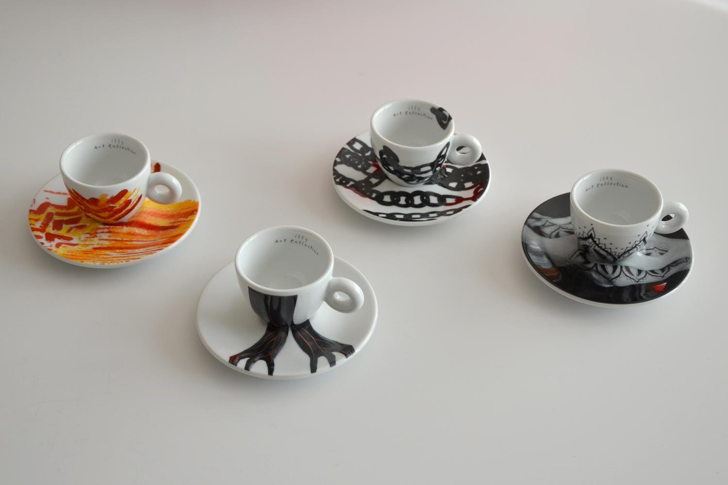Illy Collection 2025_Genesi_4 espresso cups_OVP