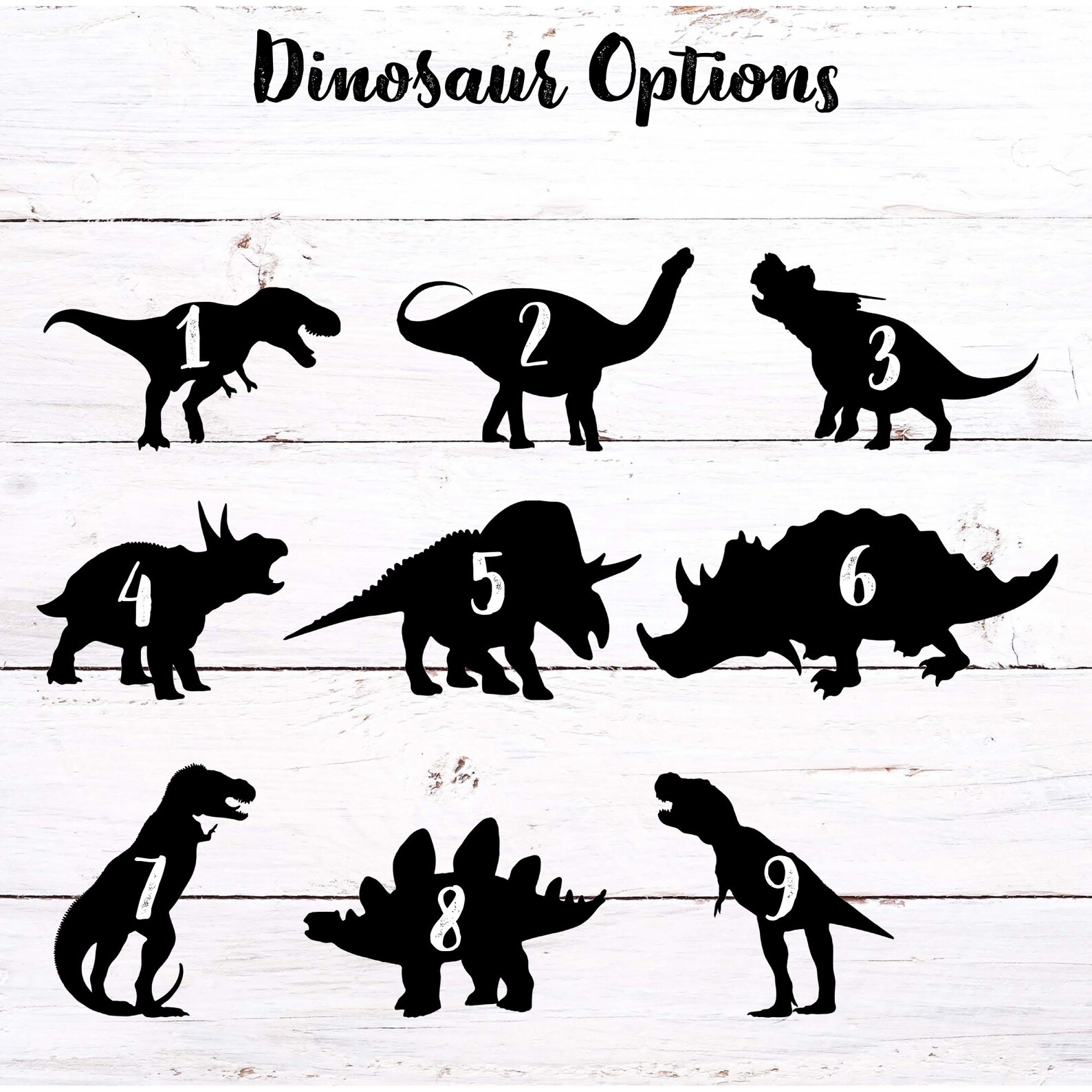 Dinosaur Name Decals Personalized Dinosaur Decals Dinosaur Etsy