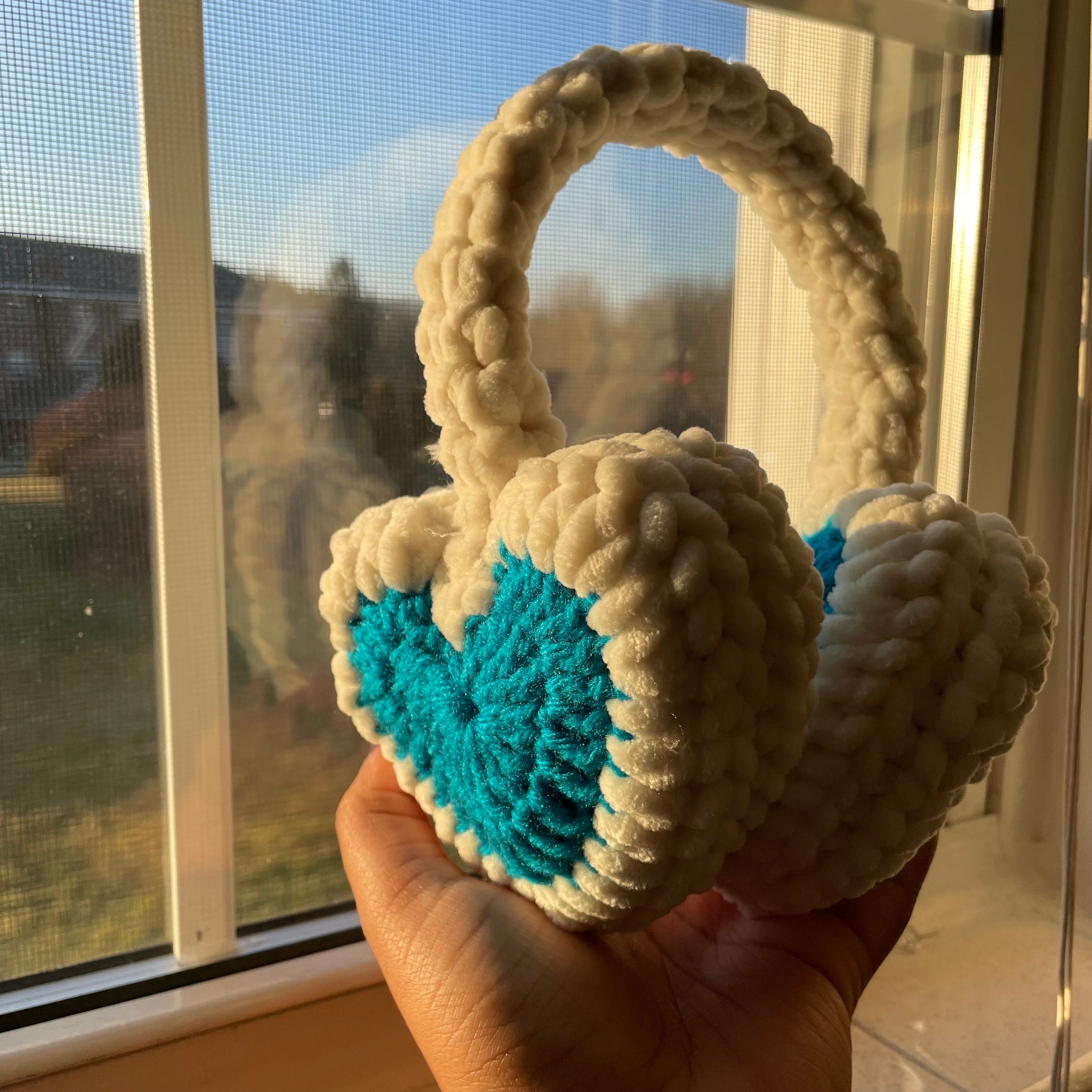 イヤーマフ OVLA Gift wrapping HAND CROCHET waffle earmuffs gloves set Suhine 8 Pieces Winter Ear Muffs with Gloves Sets Women
