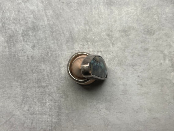 Vintage antique statement ring (broken cracked) - image 3