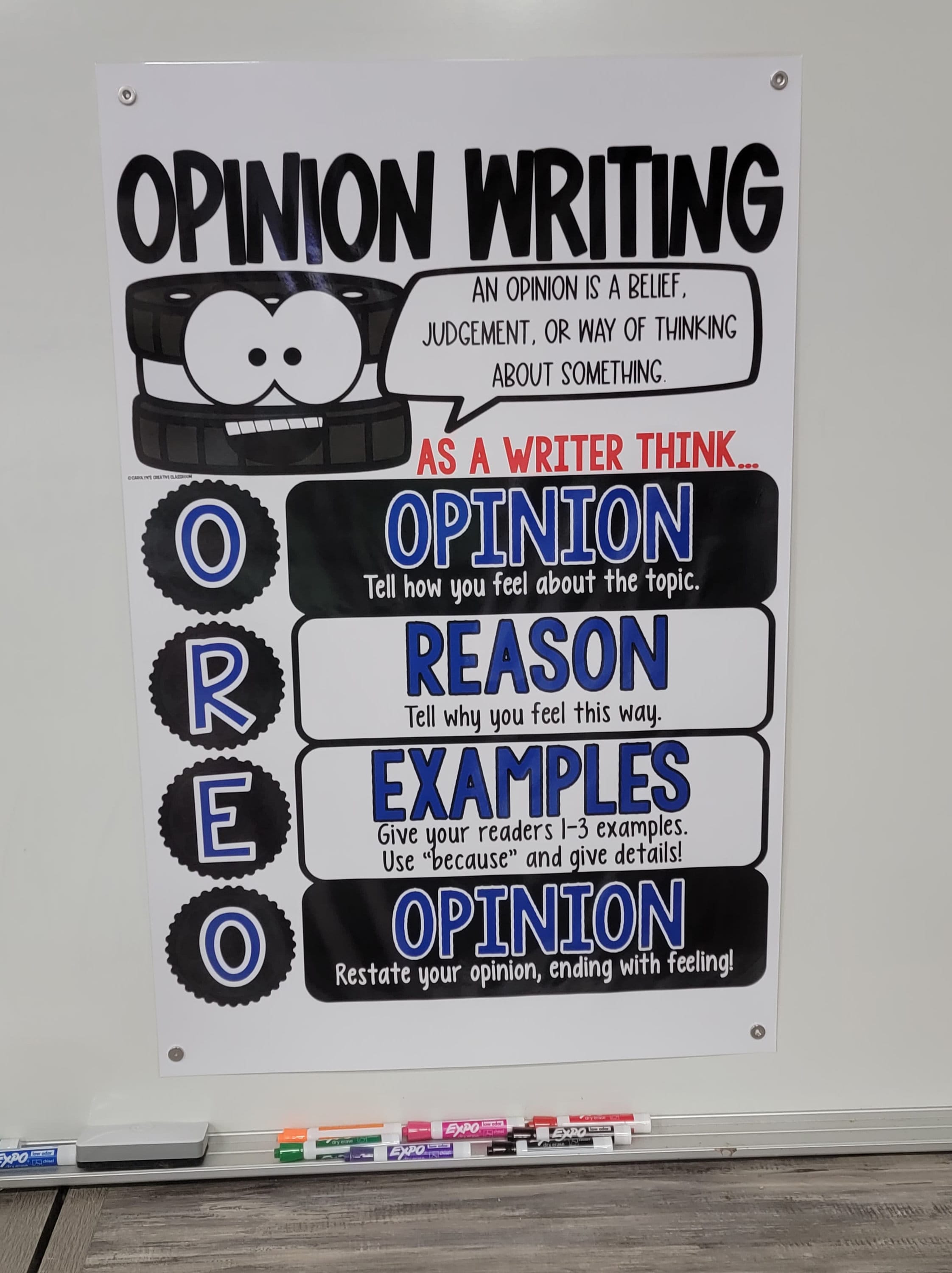 Oreo Opinion Writing Anchor Chart 5th Grade Oreo Opinion Writing Anchor Chart 5th Grade
