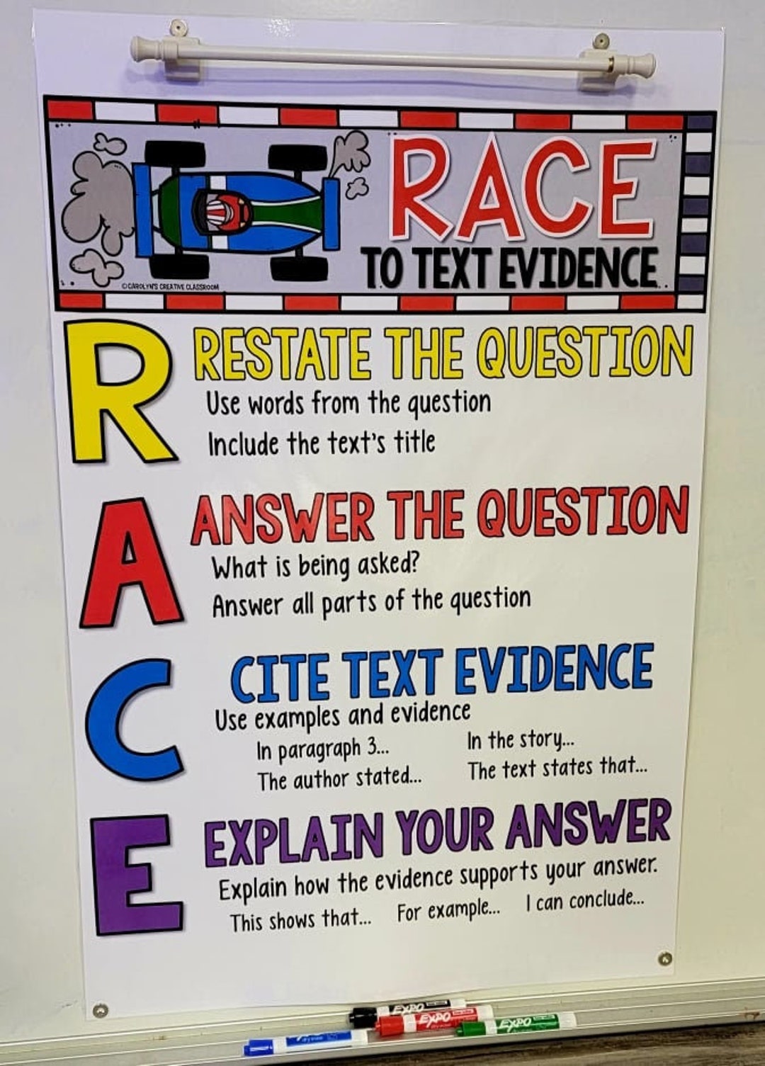 RACE To Text Evidence Anchor Chart Hard Good Etsy race-to-text-evidence-anchor-chart-hard-good-etsy