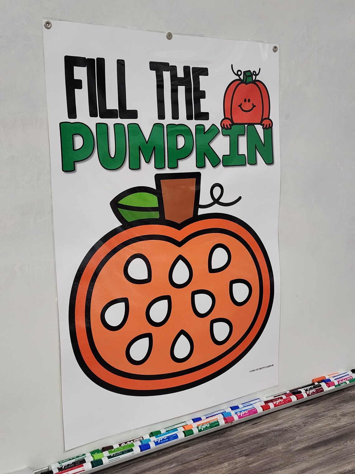 Incentive Anchor Chart [hard Good] - Fill the Pumpkin - Etsy