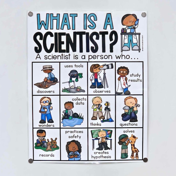 What is a Scientist? Anchor Chart [Hard Good] - Option 1