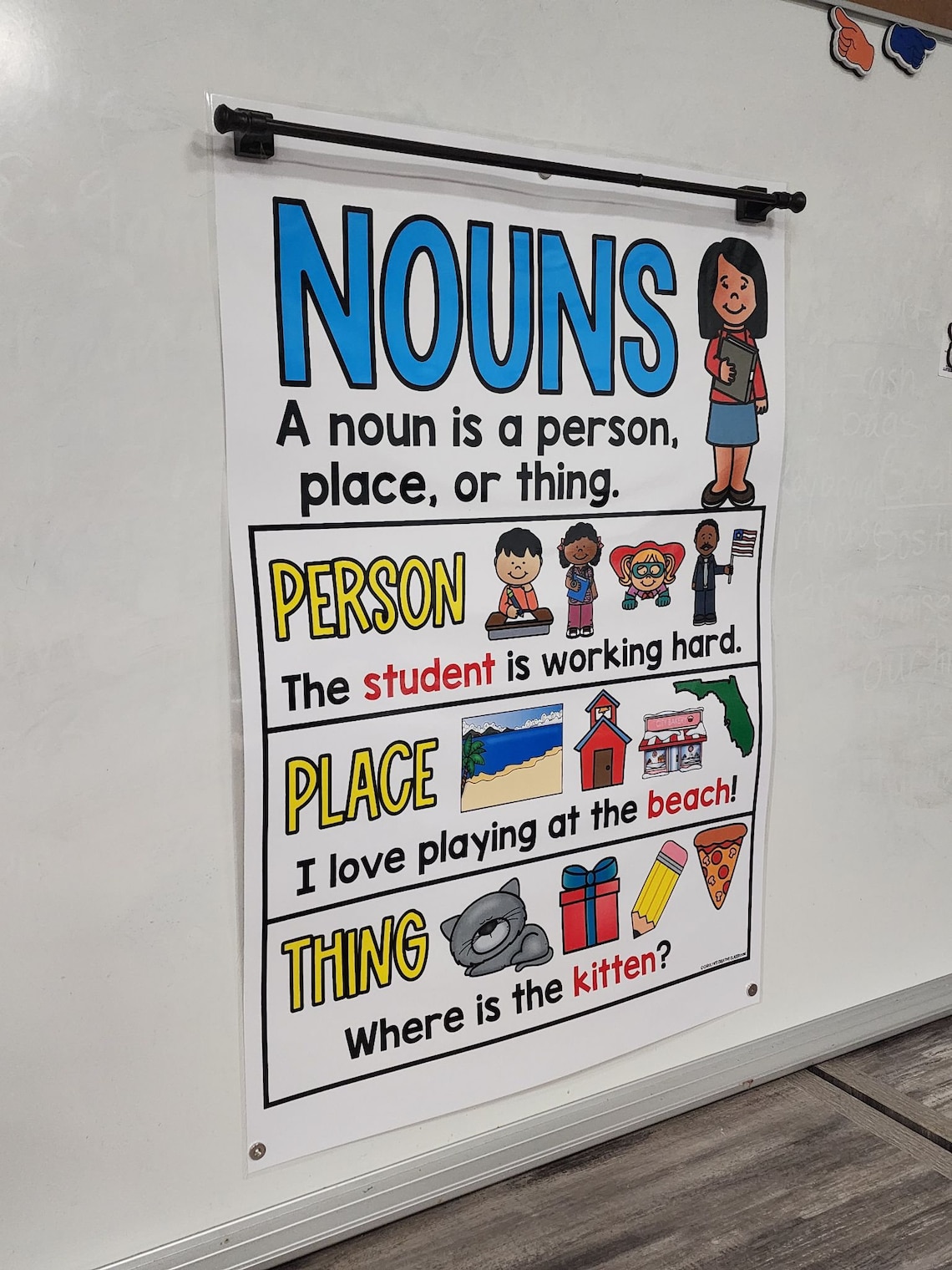 Nouns Anchor Chart [hard Good] - Option #1 - Etsy